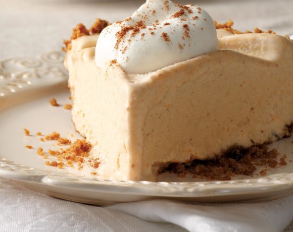Frozen Pumpkin Mousse Pie