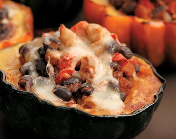 Southwestern Stuffed Acorn Squash