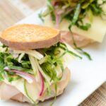 Turkey Rachel Sweet Potato Sandwich